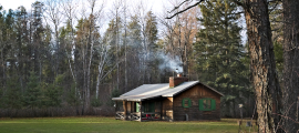 hunting cabin